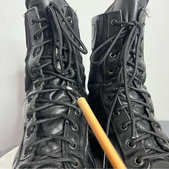 Tactical Boots Fits Mens US 10 Jump Combat Boots Grunge VTG Military Workwear - Picture 10 of 13